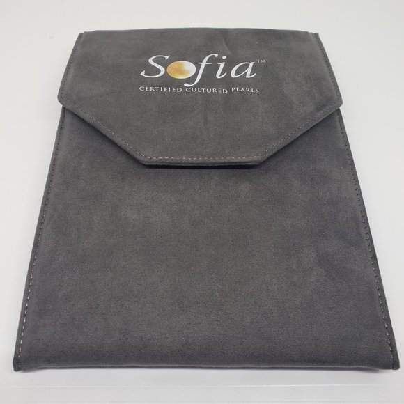 Cultured Mahogany Dyed Pearls 4 Piece Set Necklace/2 Bracelets/Earrings - Picture 8 of 8